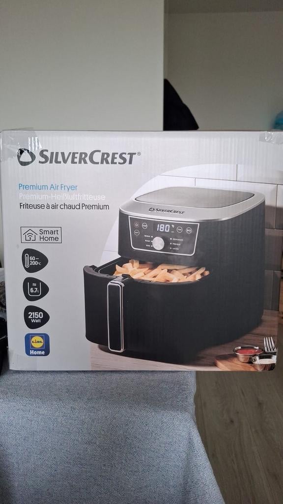 Nieuwe Silvercrest Airfryer - Ongeopend in verpakking, Ophalen, Nieuw, Airfryer