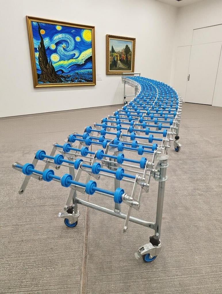 Blume Rollenbaan Scheren-Rollenbahn Transportband, Zakelijke goederen, Ophalen of Verzenden