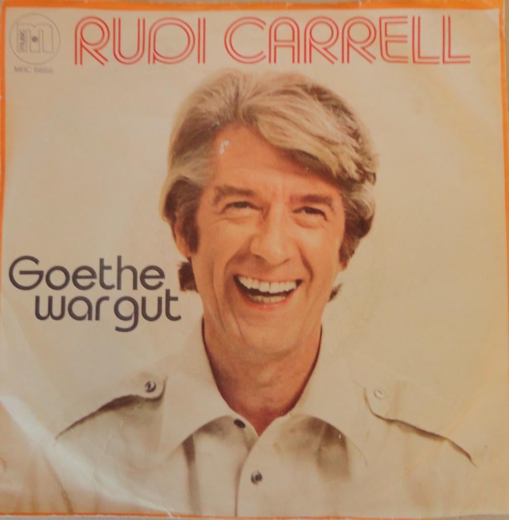 Rudi Carrell > Goethe war gut, Cd's en Dvd's, Gebruikt, Overige genres, 7 inch, Single