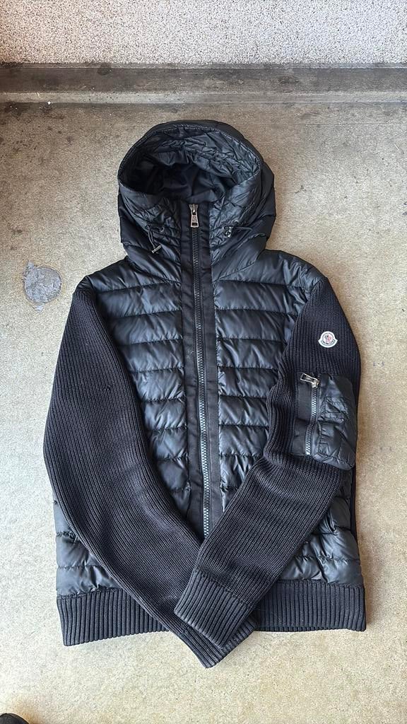 Moncler jas, Ophalen, Zo goed als nieuw, Zwart
