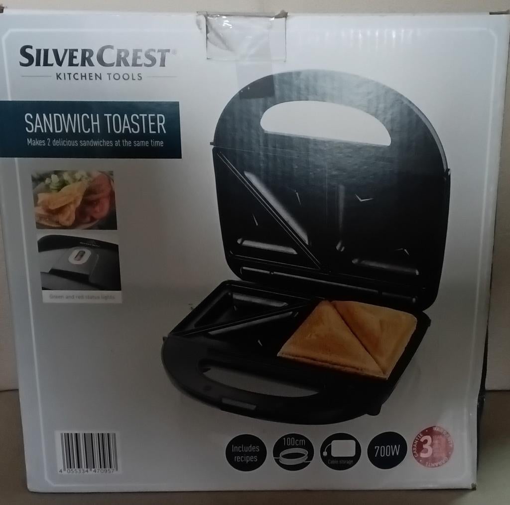 Tosti apparaat, Witgoed en Apparatuur, Broodroosters, Ophalen, Nieuw