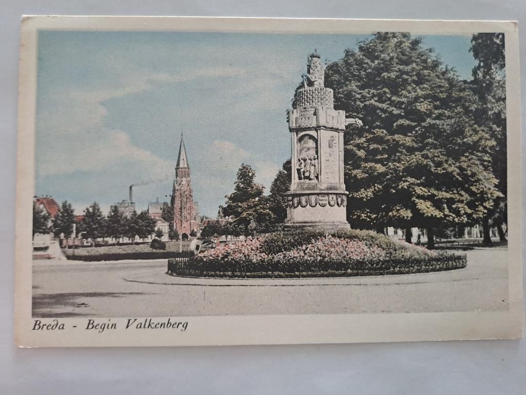 Breda, begin Valkenberg, Ophalen of Verzenden, Voor 1920, Noord-Brabant