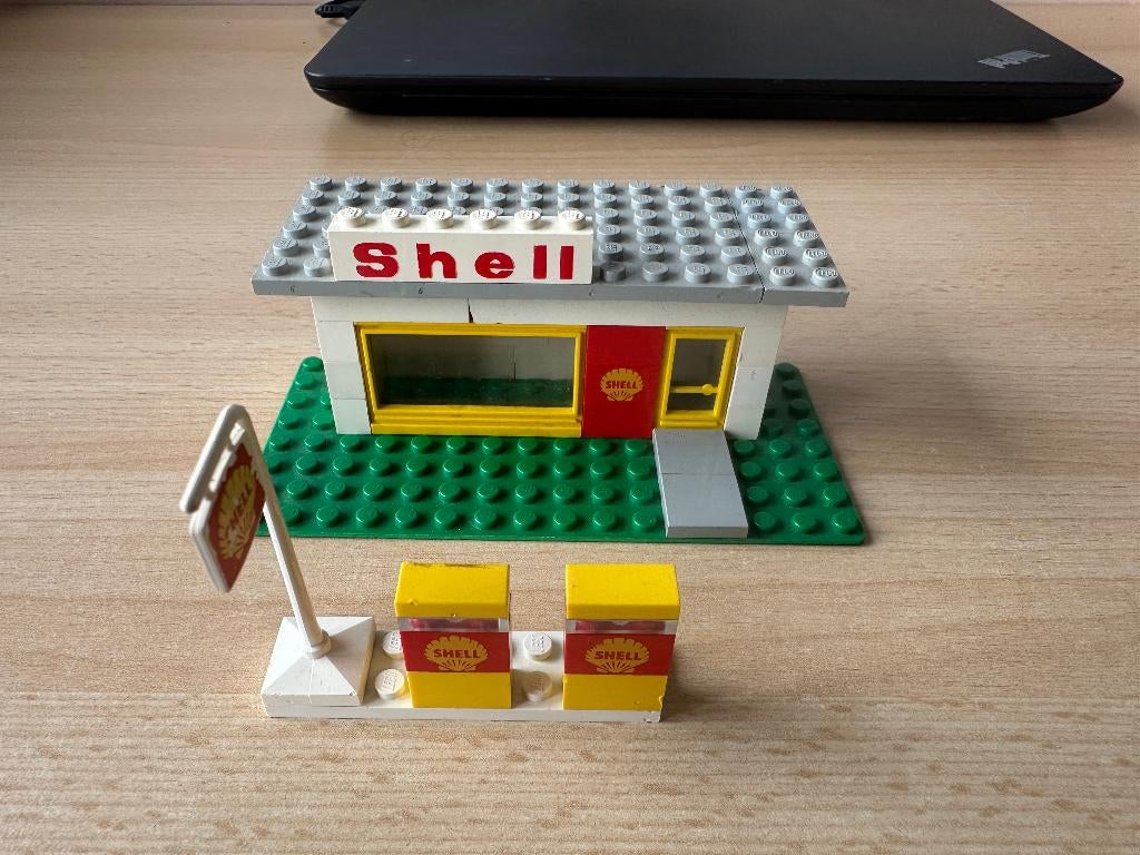 Lego 648 Shell Service Station, Ophalen of Verzenden, Gebruikt, Complete set, Lego