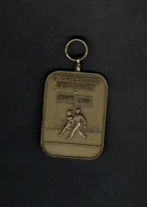 Exloo Medaille 17e Scheperstocht Odoorn Exloo 1979., Ophalen of Verzenden, Zo goed als nieuw