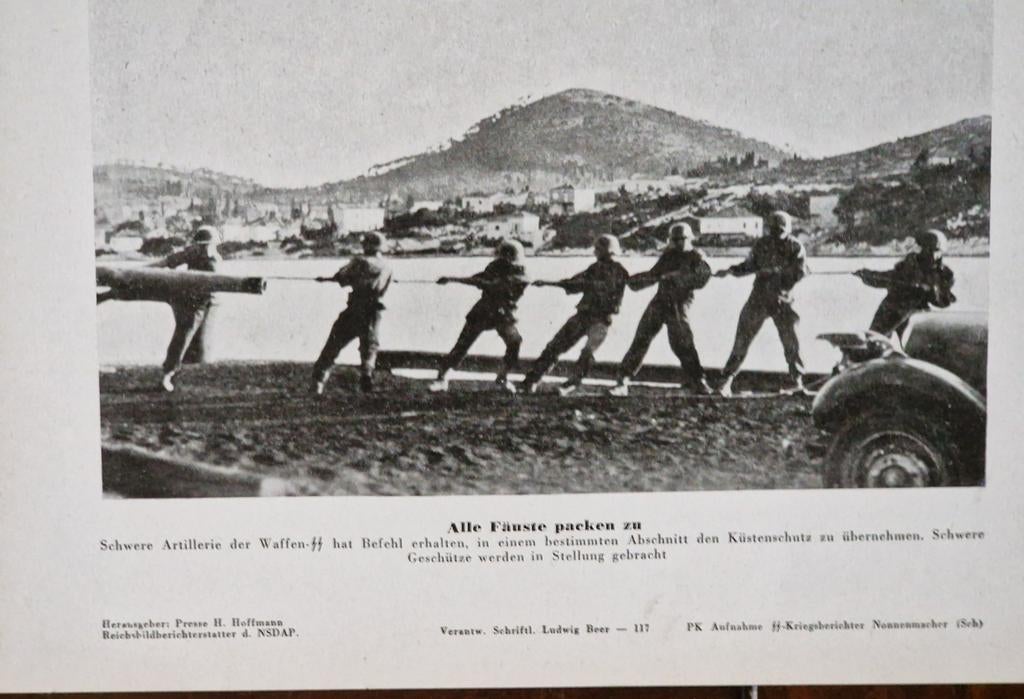 propaganda foto-afdruk / persbeeldblad H.Hoffmann., Ophalen of Verzenden, Zo goed als nieuw