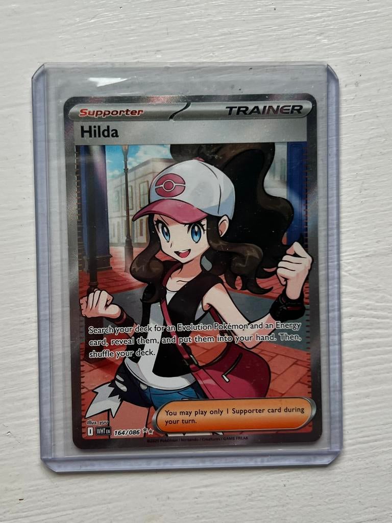 Hilda, Ophalen of Verzenden, Zo goed als nieuw, Losse kaart, Foil