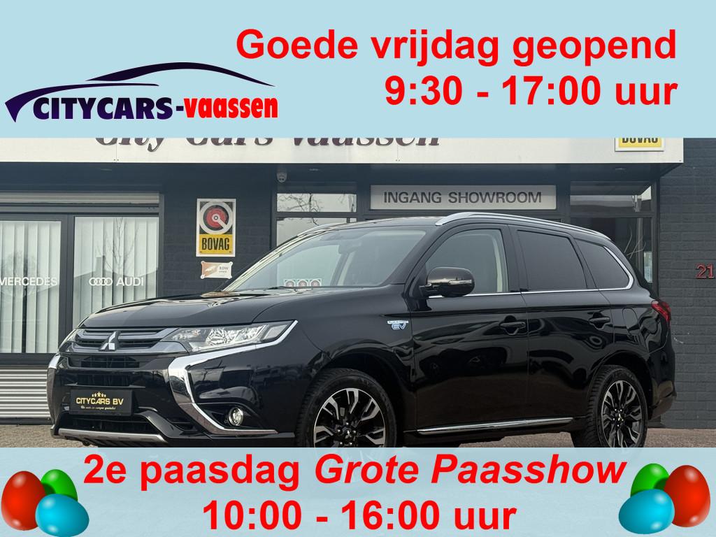 Mitsubishi Outlander 2.0 PHEV Pure 4wd Plug-in Hybrid automa, 4 cilinders, Zwart, 59 km/l, Bedrijf