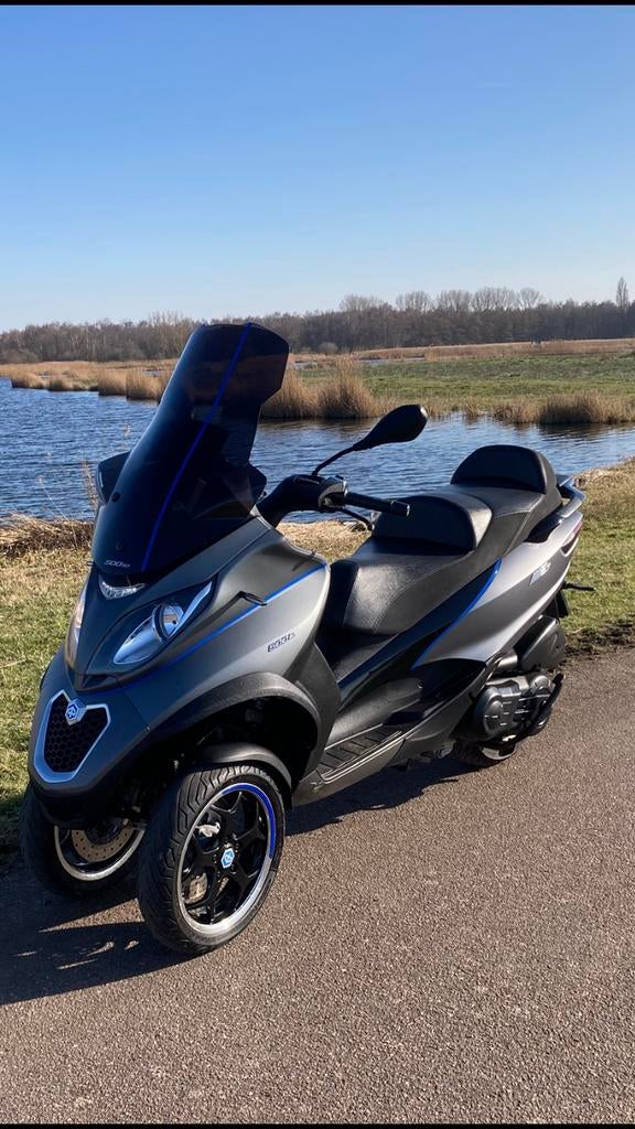 Mp3 500ie sport malossi, Ophalen