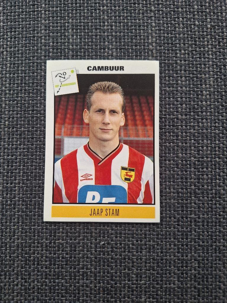 Panini Voetbal 94 Jaap Stam Rookie, Verzenden, Zo goed als nieuw, Sticker