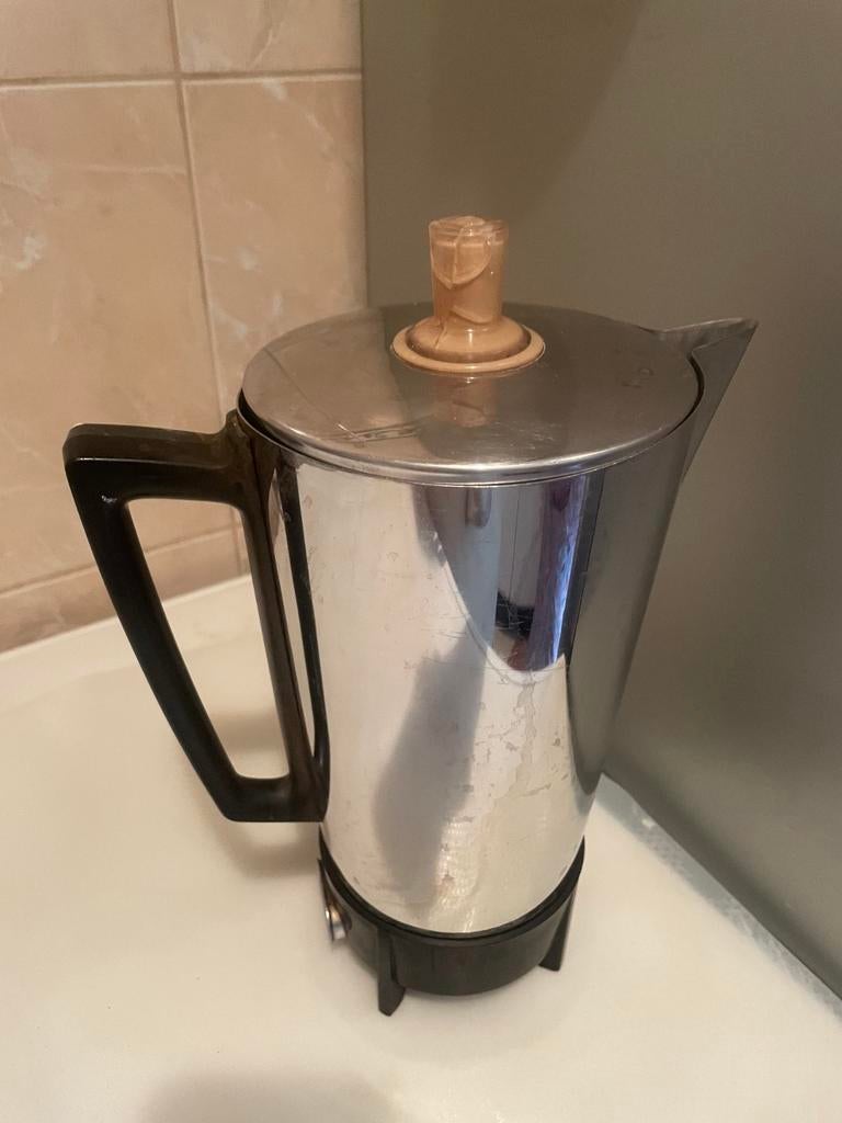 Vintage koffie percolator daalderop, Ophalen of Verzenden, Koffiemachine