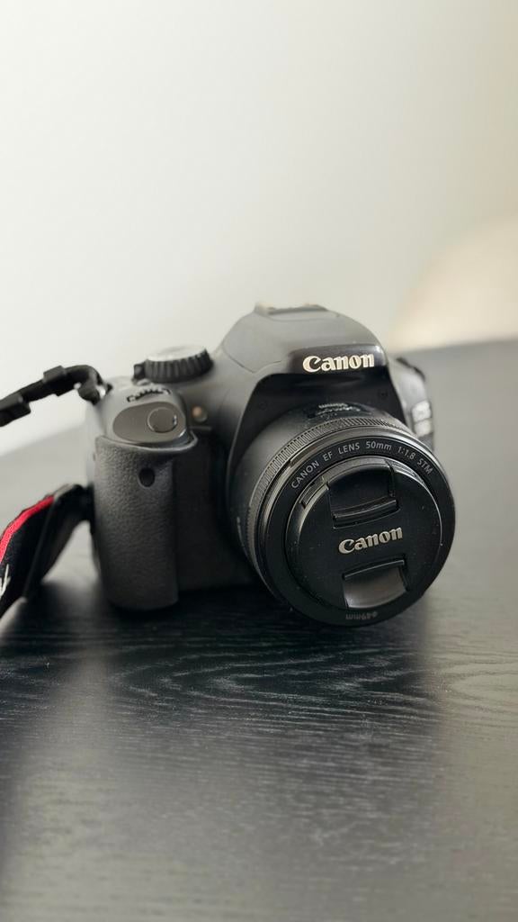 Canon EOS 550D + 50mm lens + SD kaart – complete set, Gebruikt, Spiegelreflex, Verzenden, Canon