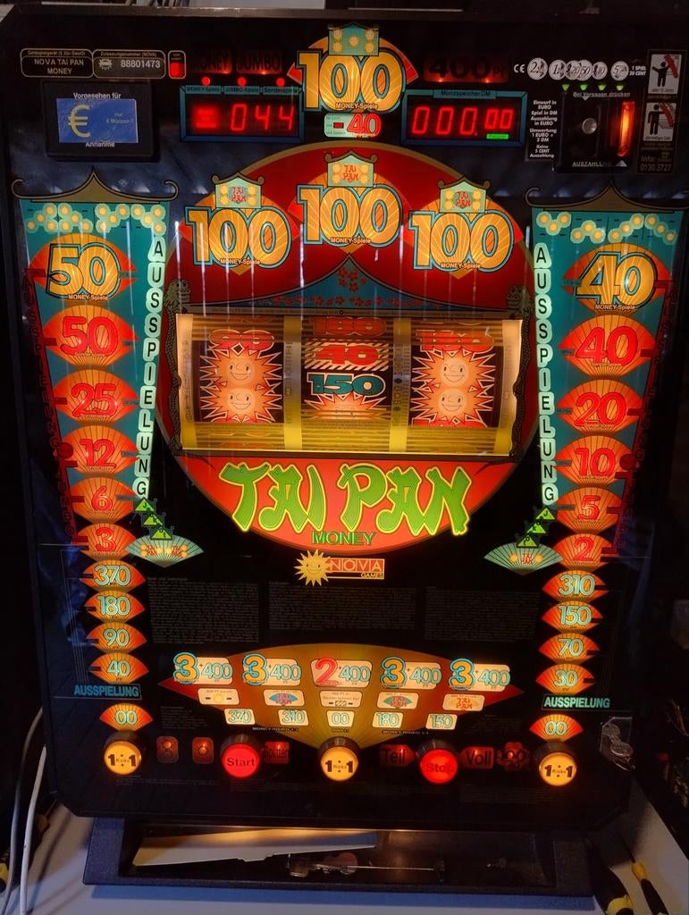 Merkur Tai Pan Gokkast - Japanse Stijl, Verzamelen, Automaten | Gokkasten en Fruitautomaten, Euro, Ophalen, Zo goed als nieuw