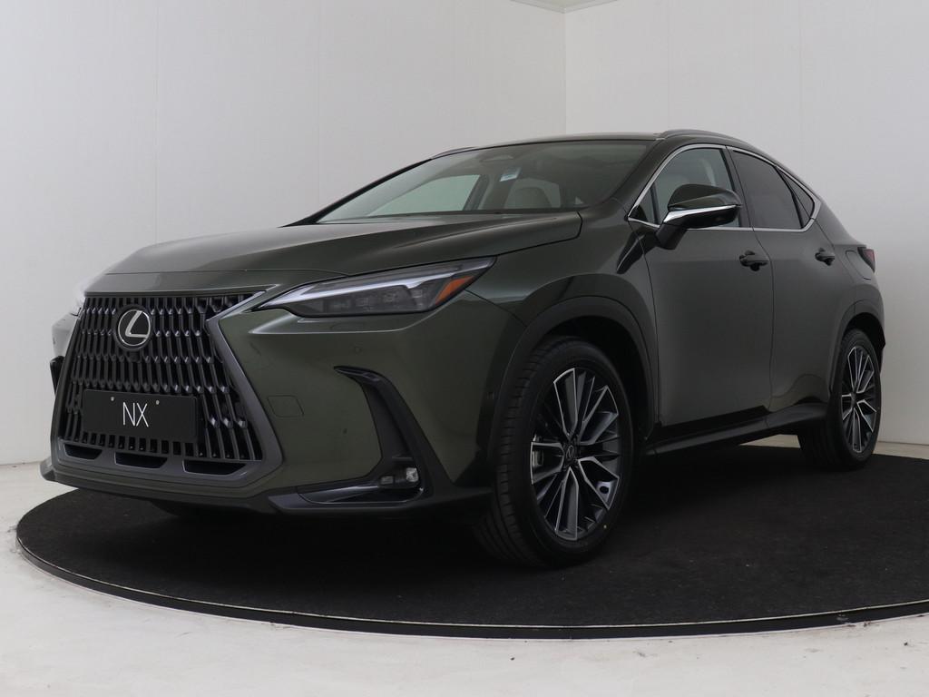 Lexus NX 450h+ AWD President Line Trekhaak | HUD | 360 Camer, Automaat, 12 maanden, Beige, 4 cilinders
