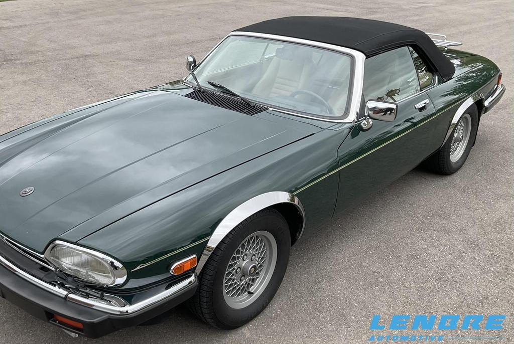 Jaguar XJS-V12 Cabriolet, Auto's, Jaguar, Automaat, Achterwielaandrijving, Gebruikt, Beige
