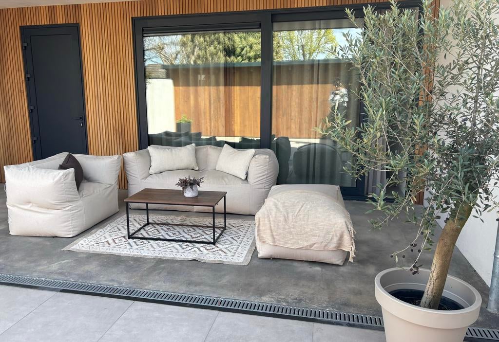 Luxe Bryck loungezet inclusief kussens - Nieuwprijs €4800, Ophalen of Verzenden, Zo goed als nieuw