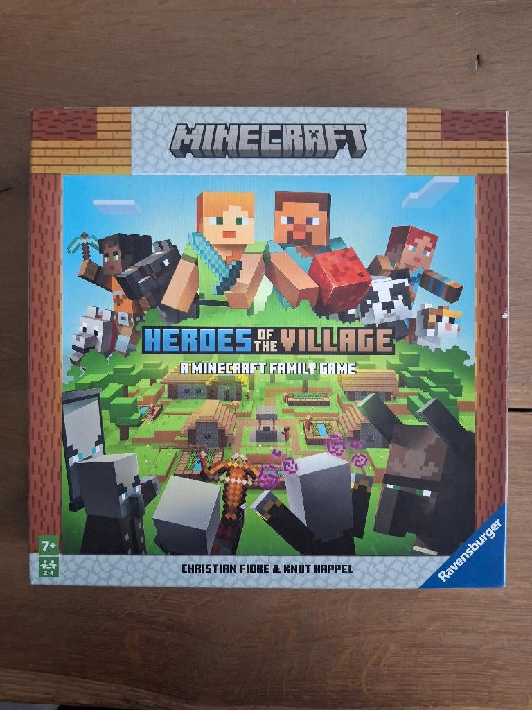Ravensburger Minecraft Bordspel, Een of twee spelers, Ophalen of Verzenden, Zo goed als nieuw, Ravensburger