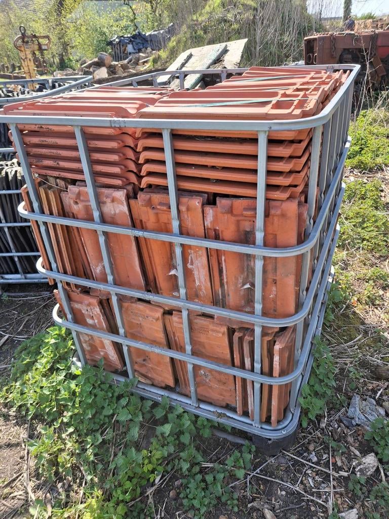 Oranje mulden pannen - Gebruikte dakpannen, Gebruikt, Ophalen of Verzenden, 15 m² of meer, Dakpannen