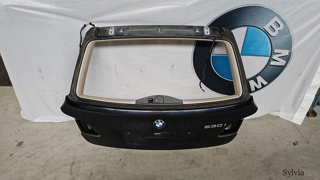 Achterklep kofferklep BMW 5 Serie E61 + LCi Monacoblau metal, Gebruikt, -, Ophalen of Verzenden, Achter