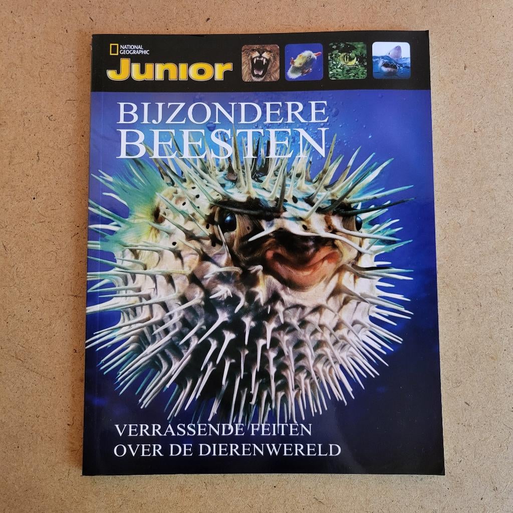 National Geographic Junior - Bijzondere dieren, Ophalen of Verzenden, Zo goed als nieuw, Wetenschap en Natuur