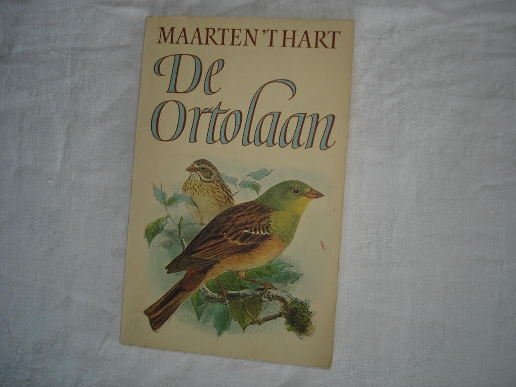 Boekenweekgeschenk gesigneerd 1984 Ortolaan M 't Hart, Ophalen, Zo goed als nieuw
