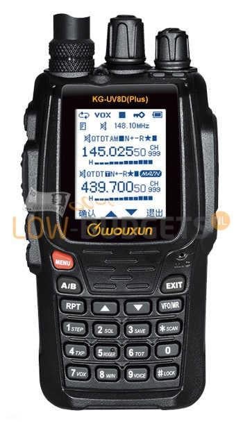 Wouxun KG-UV8D Plus Dualband Portofoon VHF/UHF, Verzenden