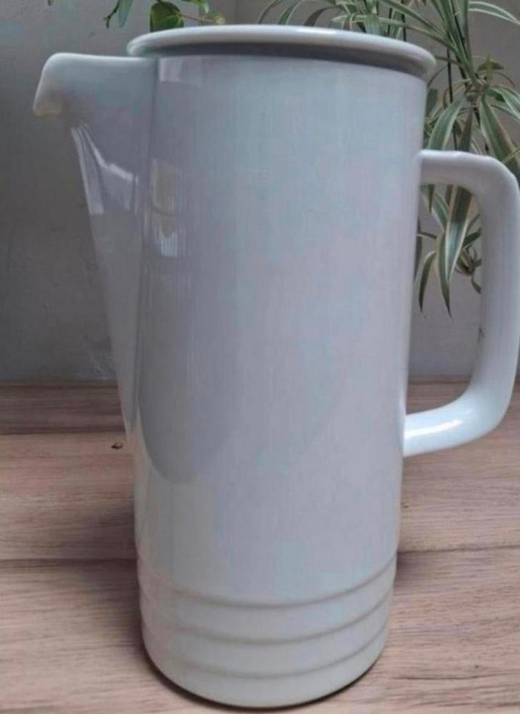 Witte vintage keramische Thomas (Arzberg) Loft koffiepot, Ophalen of Verzenden