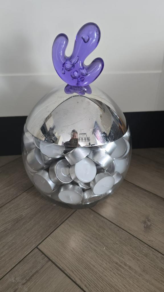 Alessi big ovo jar| rvs deksel, Huis en Inrichting, Ophalen of Verzenden, Zo goed als nieuw