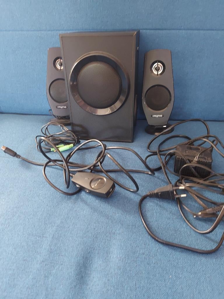 Creative Inspire T3030 speakerset, Computers en Software, Pc speakers, Ophalen of Verzenden
