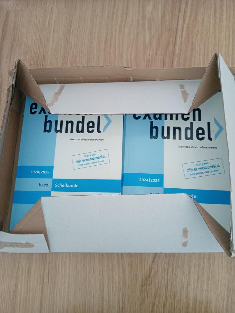 Gloednieuwe examenbundels HAVO examenjaar 2025, Doos, 100 cm of meer, 60 cm of meer, Ophalen of Verzenden