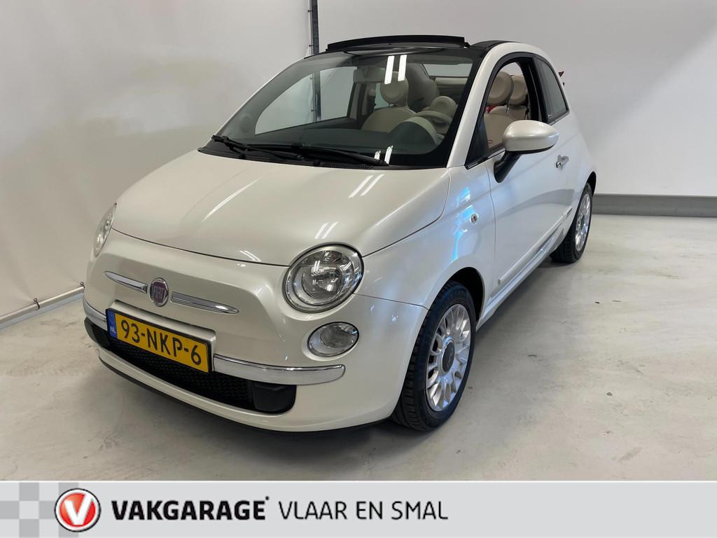 Fiat 500 C 1.2 Pop Cabrio Automaat incl. nieuwe schakelrobot, Euro 5, Stof, Gebruikt, 4 cilinders