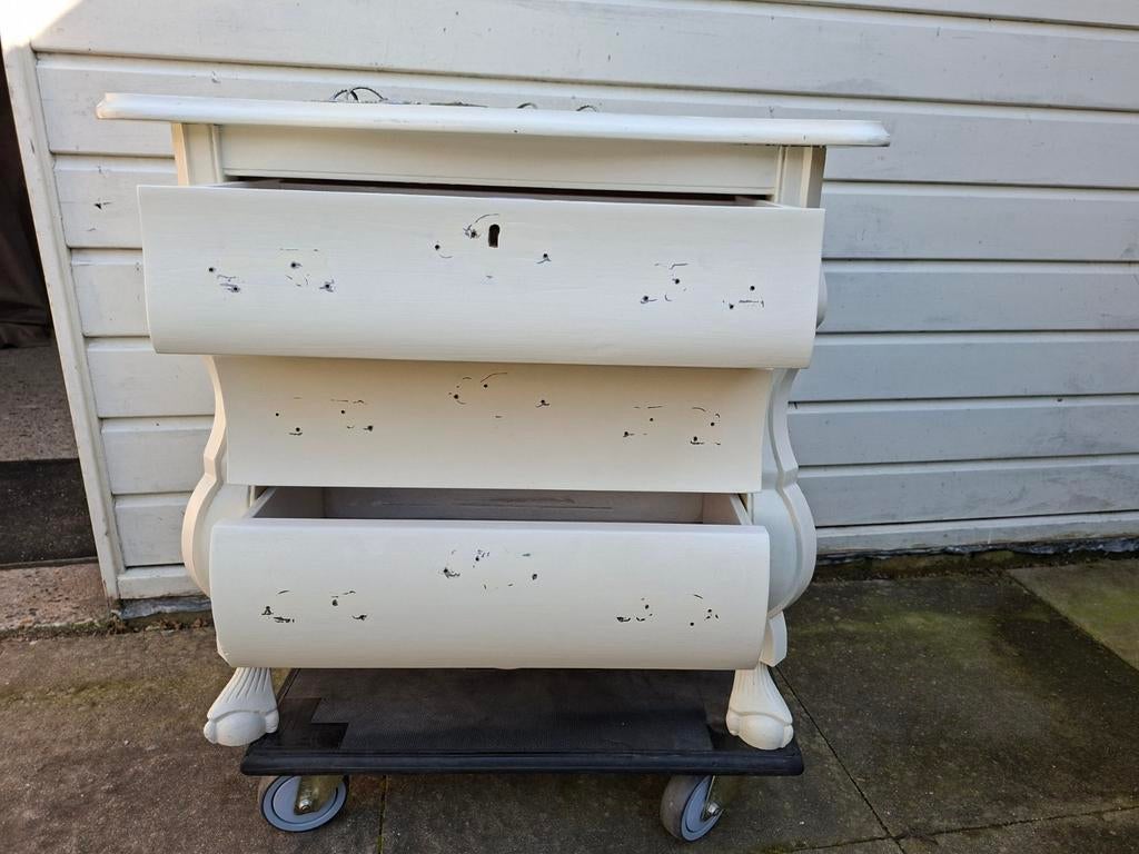 Buikkastje opknapper, Huis en Inrichting, Kasten | Ladekasten, Ophalen, Gebruikt, 50 tot 100 cm, 3 of 4 laden