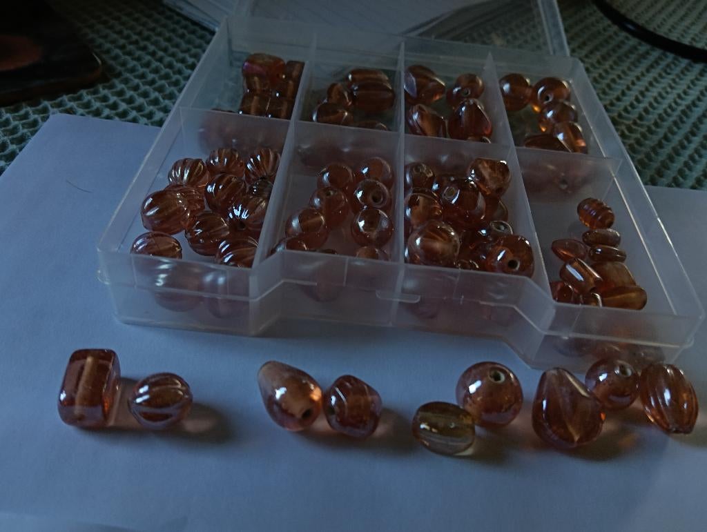 Glaskralen, Hobby en Vrije tijd, Kralen en Sieraden maken, Ophalen of Verzenden, Nieuw, Kraal