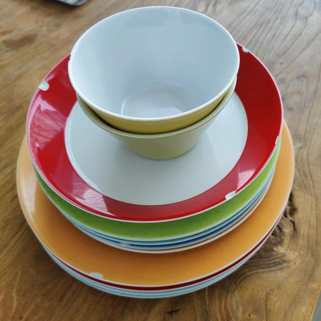 Arzberg Tric servies, Huis en Inrichting, Keuken | Servies, Gebruikt, Bord(en), Overige stijlen, Porselein, Ophalen