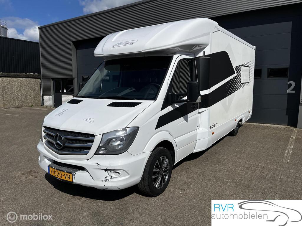 Mercedes Sprinter bestel 516 2.2 CDI BAKWAGEN, Auto's, Bestelauto's, Gebruikt, Zwart, 4 cilinders, Mercedes-Benz