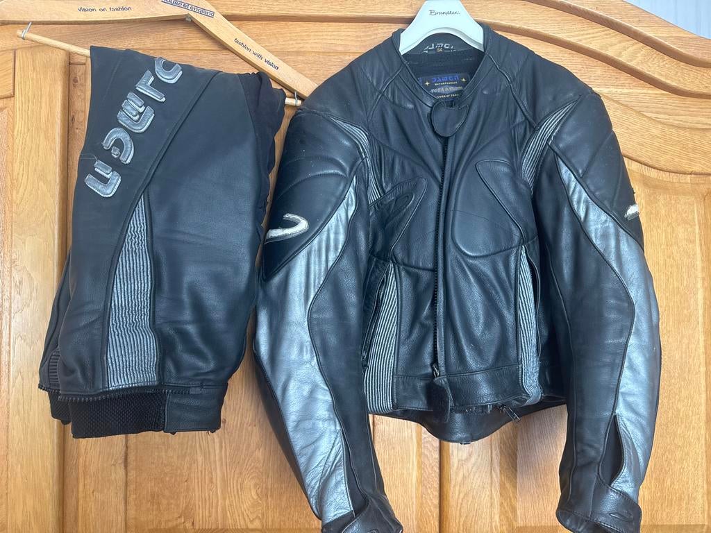 Damen Leren Motorpak (Jas en Broek) - Maat 54, Ophalen of Verzenden, Tweedehands, Heren, Combipak