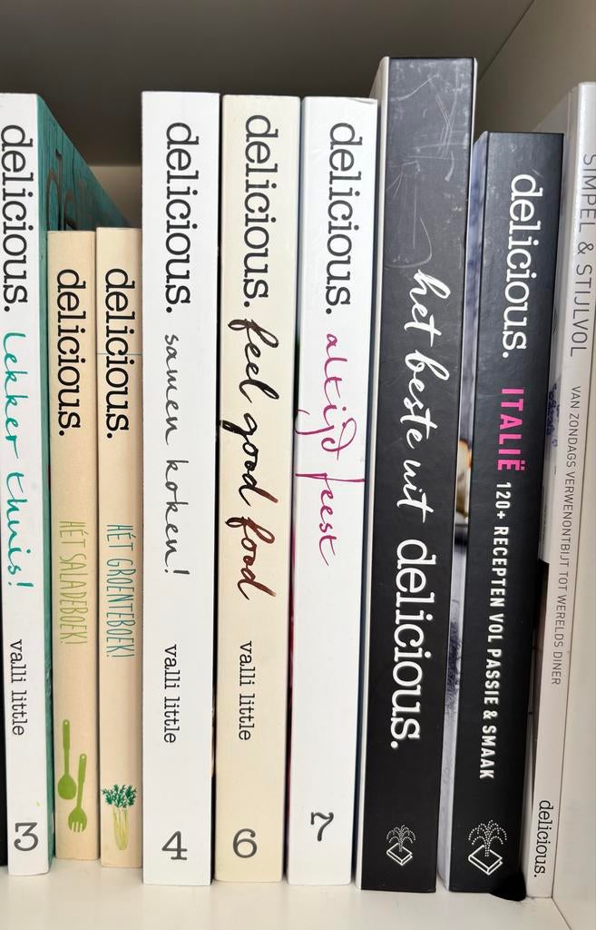 Delicious. Kookboeken - Diverse Titels, Italië, Voorgerechten en Soepen, Ophalen of Verzenden, Zo goed als nieuw