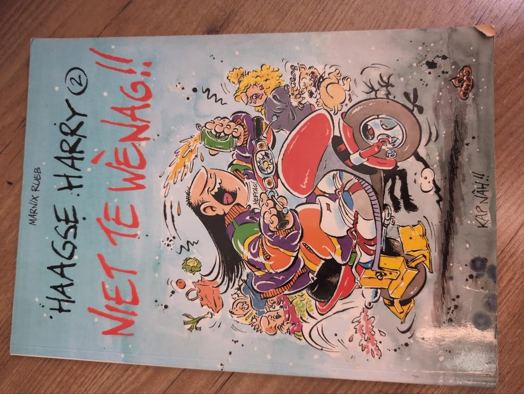 Haagse Harry 2: Niet te wènag!! - Marnix Rueb, Eén stripboek, Ophalen of Verzenden, Gelezen, Marnix Rueb