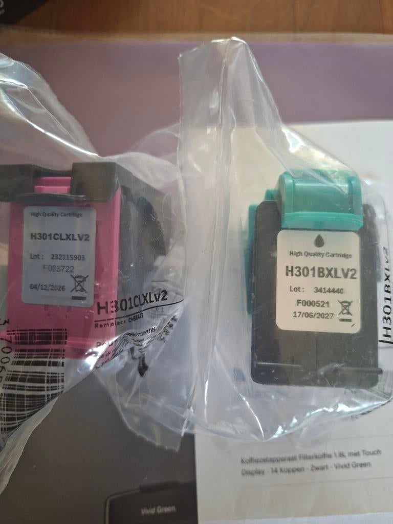 HP 301 Inktcartridges Zwart & Kleur voor Envy 5530 - Nieuw, Computers en Software, Verzenden, Nieuw, Cartridge, HP