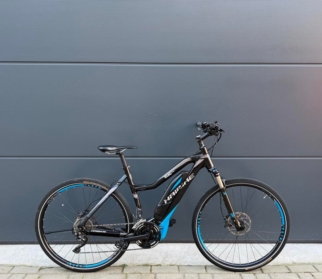 ZGAN Haibike Cross middenmotor elektrische fiets 400WH, Fietsen en Brommers, Elektrische fietsen, Ophalen of Verzenden, Zo goed als nieuw
