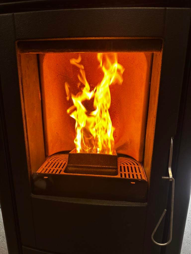 Pelletkachel van het topmerk MCZ, Ophalen, Zo goed als nieuw, Overige brandstoffen, Pelletkachel