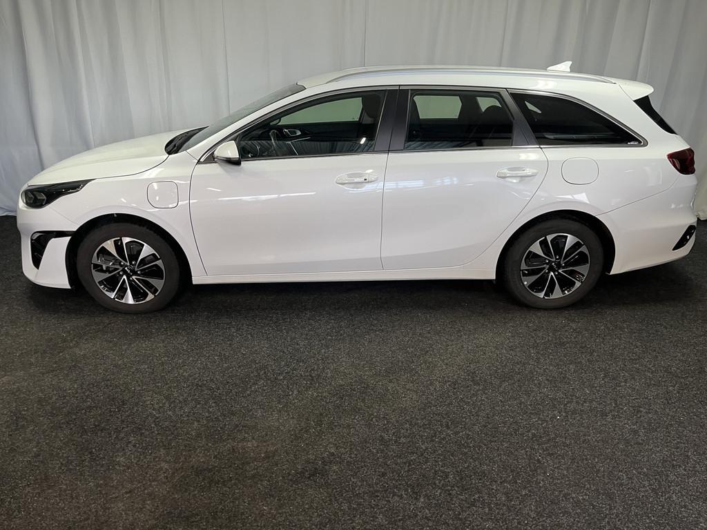 Kia Ceed Sportswagon 1.6 GDI PHEV PLUG-IN DynamicLine 1E EIG, Gebruikt, Met garantie (alle), Wit, Plug-in hybride