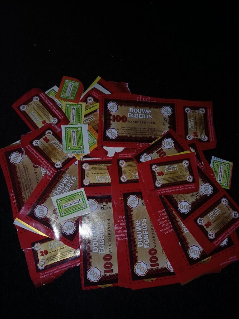 3068 Douwe Egberts punten, Ophalen of Verzenden, Koffie of Thee, Zegels, Bonnen of Punten