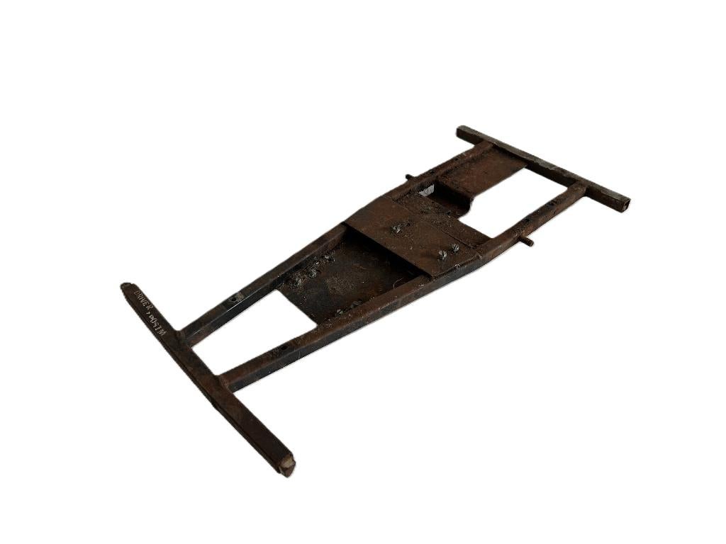 Vintagte stockcar chassis rc auto, Ophalen of Verzenden, Gebruikt, Auto offroad