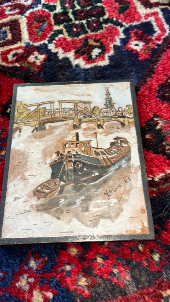 J A  Es kunst schilder, Ophalen