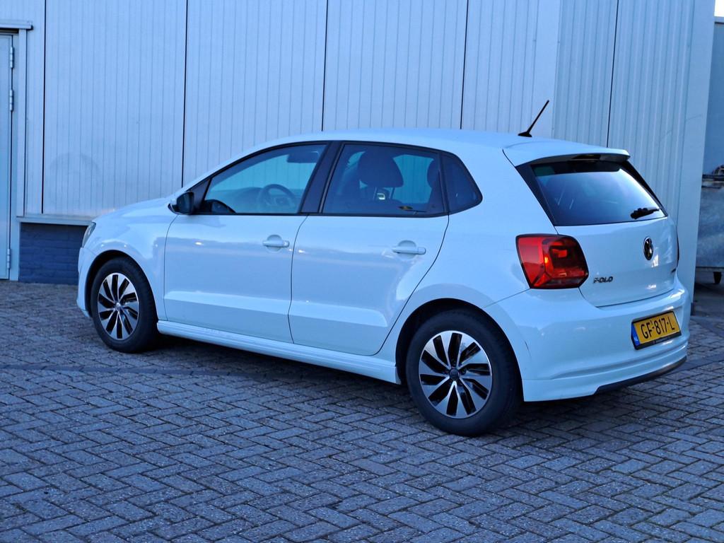 Volkswagen Polo 1.0 BlueMotion Edition Apple carplay/Andriod, Auto's, Voorwielaandrijving, Stof, 95 pk, Wit