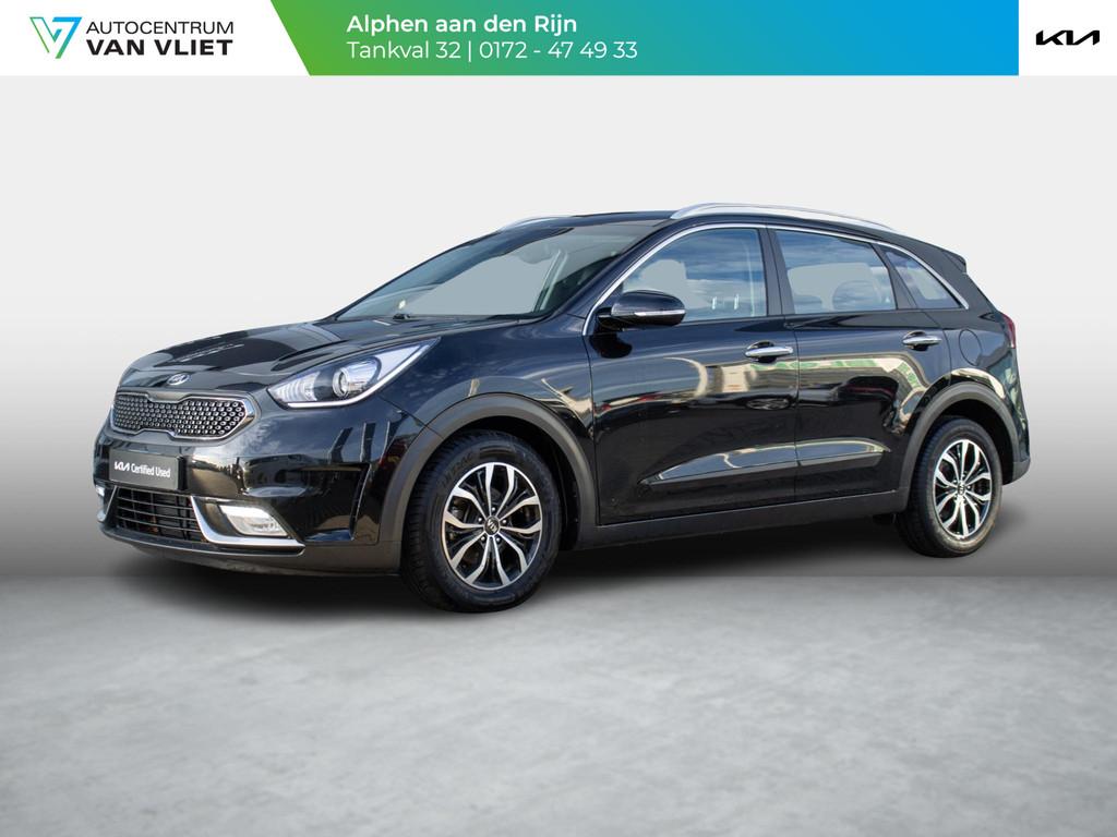 Kia Niro 1.6 GDi Hybrid DynamicLine | Trekhaak afneembaar |, 12 maanden, Gebruikt, Euro 6, Leder en Stof
