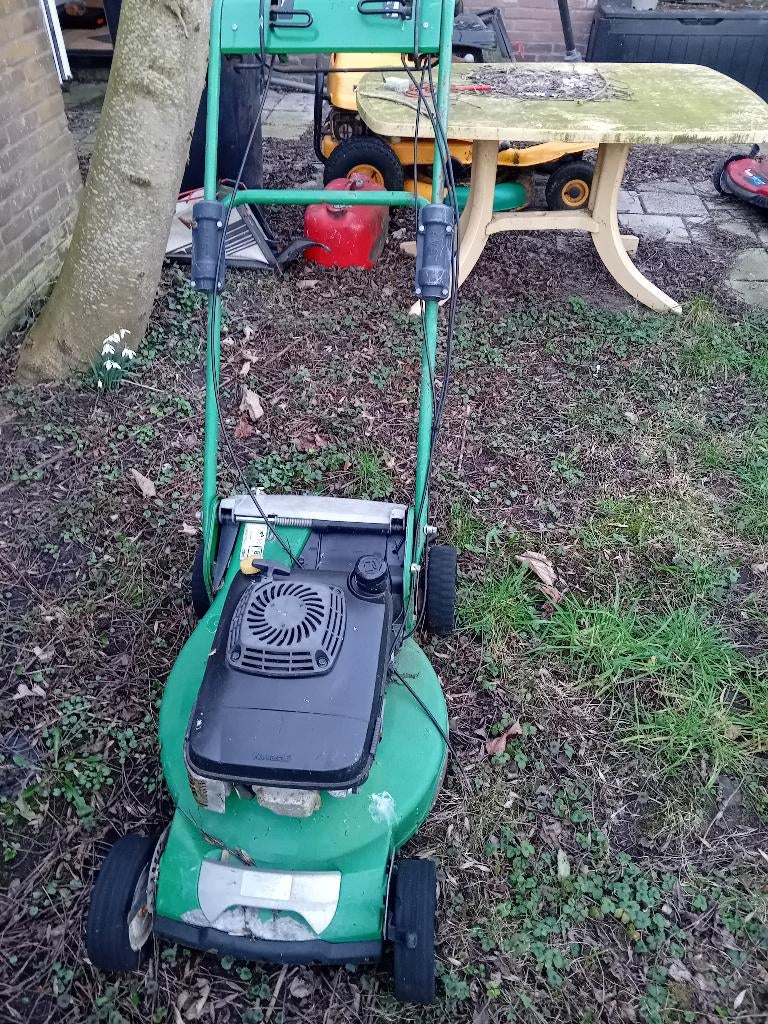 Sabo maaimachine loop of sloop, Tuin en Terras, Grasmaaiers, Ophalen, Cirkelmaaier, Gebruikt, Versnellingen