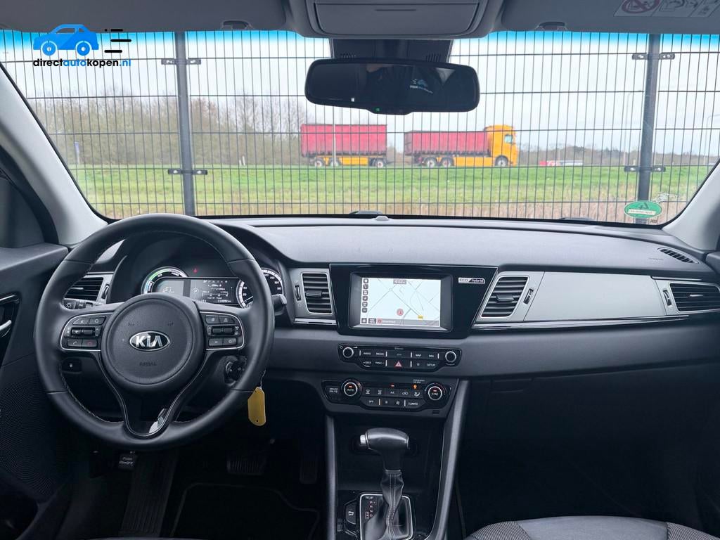 Kia Niro 1.6 GDi Hybrid DynamicLine | 1ste eigenaar |Camera, Gebruikt, Leder en Stof, Zwart, Origineel Nederlands