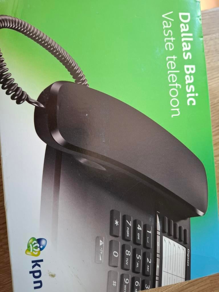 KPN Dallas Basic Vaste Telefoon - Zo goed als nieuw, Telecommunicatie, Vaste telefoons | Handsets en Draadloos, Ophalen of Verzenden