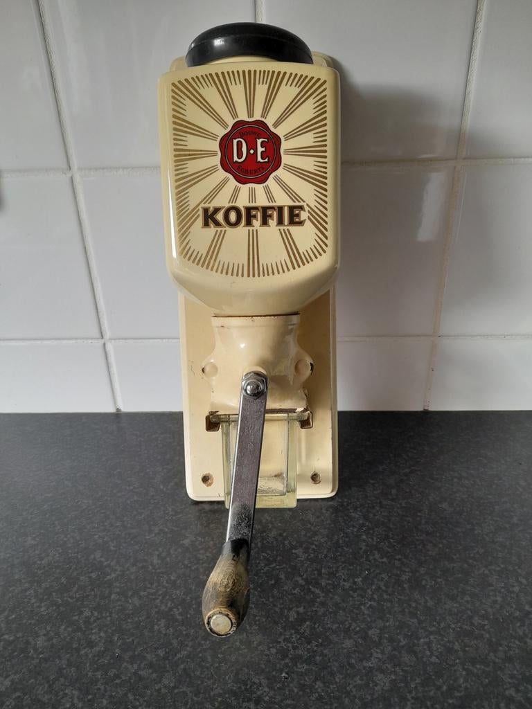 Oude koffiewandmolen DE, Ophalen of Verzenden